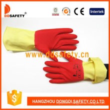 Latex Household Cleaning with Diamond Grip Protection Working Gloves